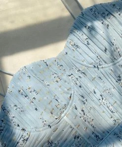 Self-portrait Metallic Floral Tiered Mini Dress Dresses