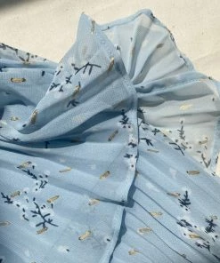 Self-portrait Metallic Floral Tiered Mini Dress Dresses