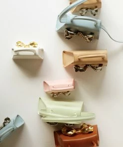 Self-portrait The Bow Micro In White With Diamanté NEW ARRIVALS