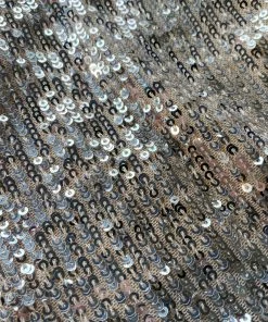 Self-portrait Stretch Sequin Top