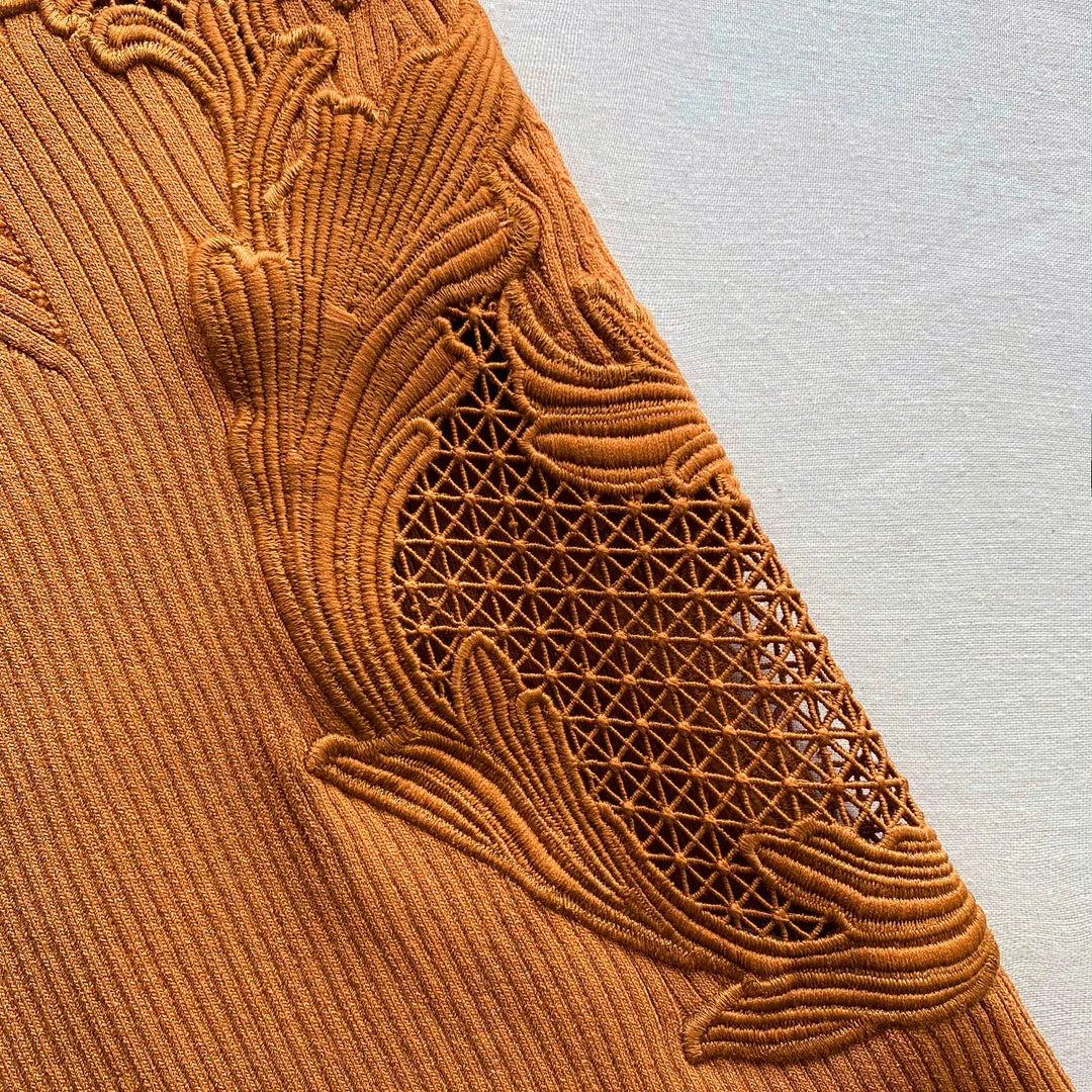 Self-portrait One Shoulder Ribbed Knit Mini Dress