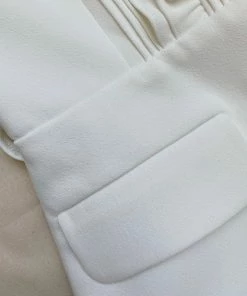 Self-portrait NEW ARRIVALS Ivory Crepe Top