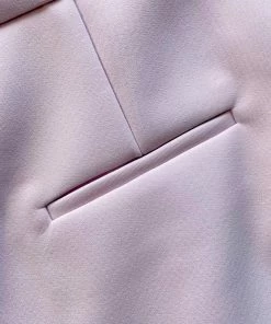 Self-portrait NEW ARRIVALS Pink Crepe Trousers