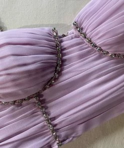 Self-portrait Pink Chiffon Top