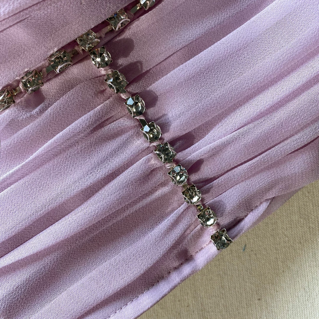 Self-portrait Pink Chiffon Top