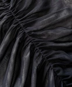 Self-portrait Double Mesh Mini Dress