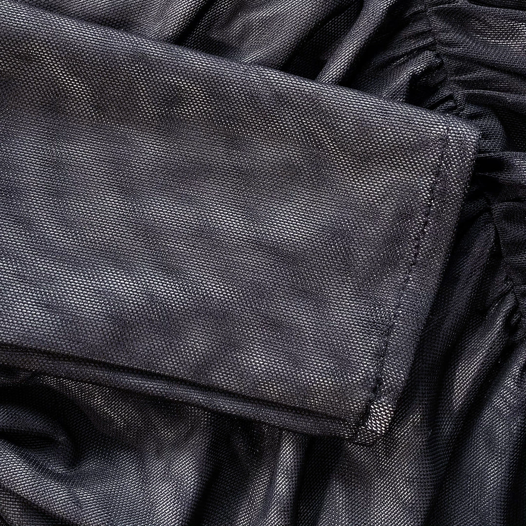 Self-portrait Double Mesh Mini Dress