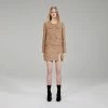 Self-portrait Gold Tinsel Boucle Jacket NEW ARRIVALS