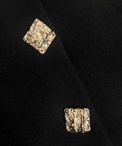 Self-portrait Black Wool Mini Skirt