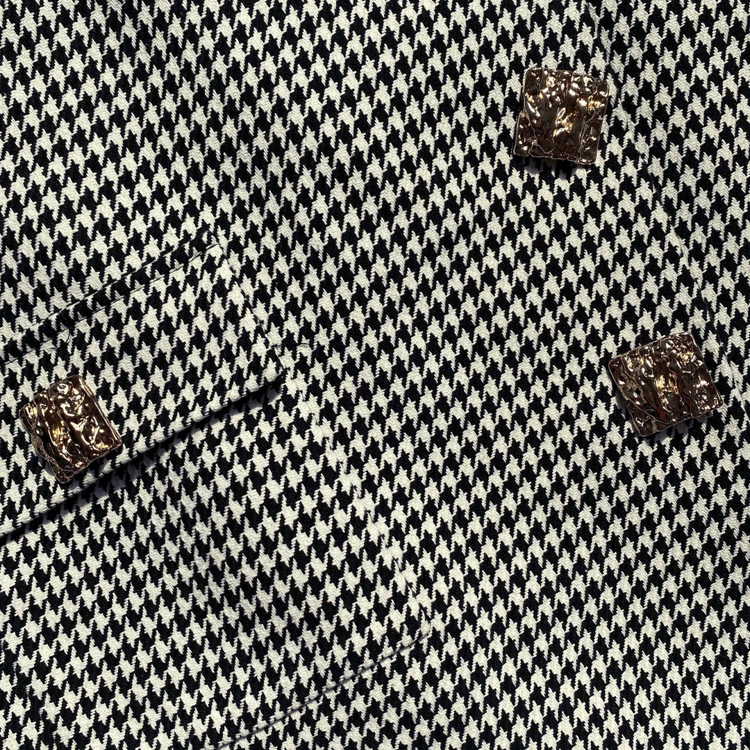 Self-portrait Houndstooth Mini Skirt