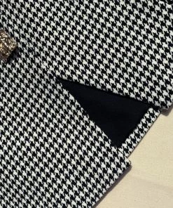 Self-portrait Houndstooth Mini Skirt