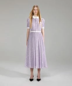 Self-portrait Sequin Midi Dress NEW ARRIVALS