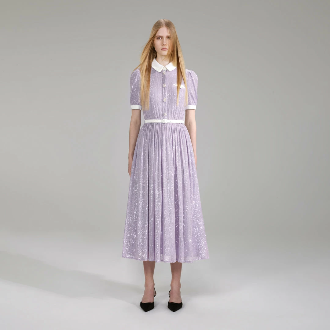 Self-portrait Sequin Midi Dress NEW ARRIVALS