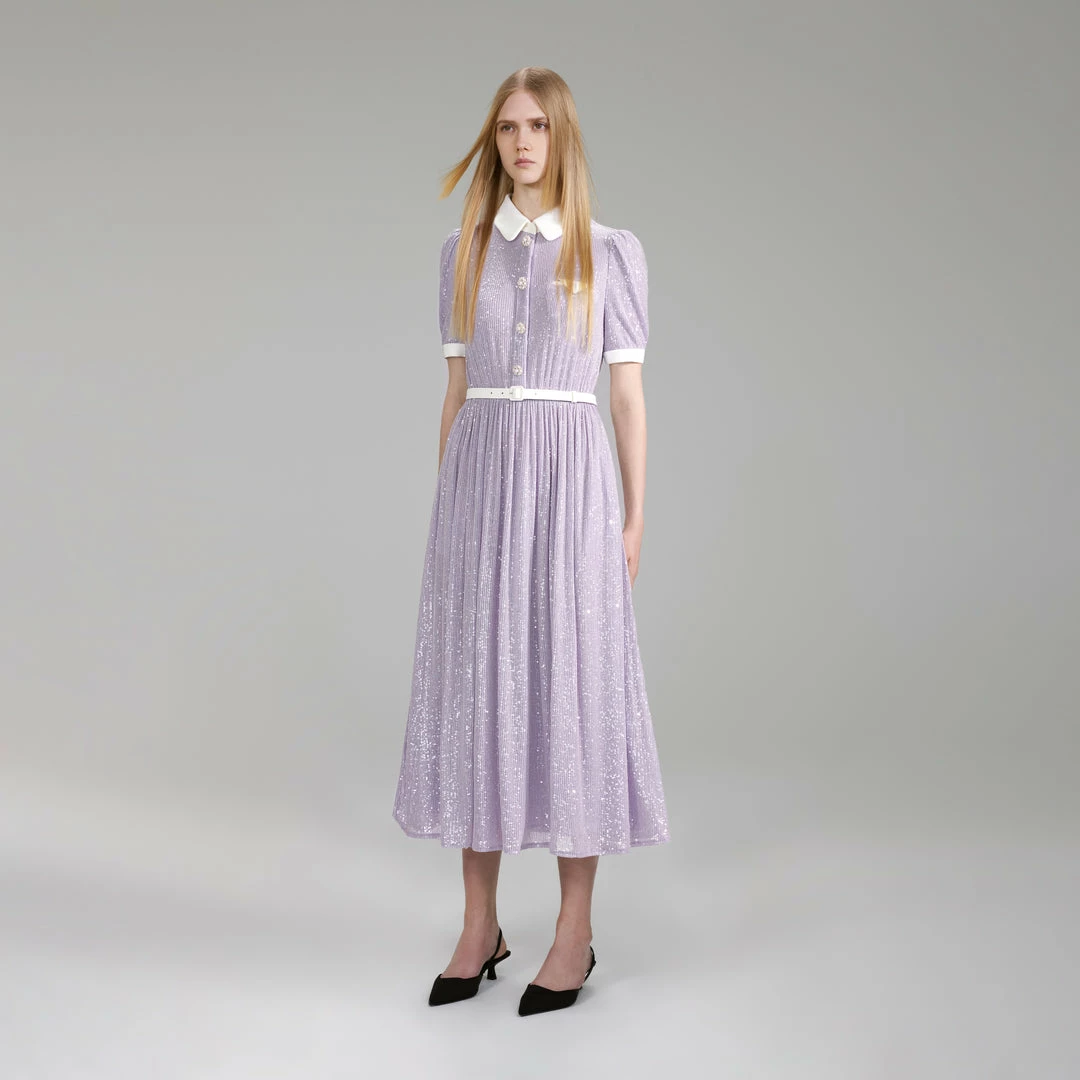 Self-portrait Sequin Midi Dress NEW ARRIVALS