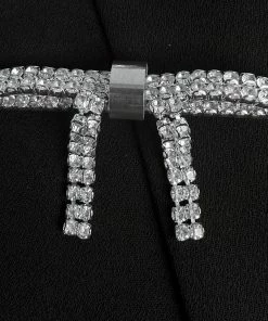 Self-portrait NEW ARRIVALS Black Crepe Mini Skort