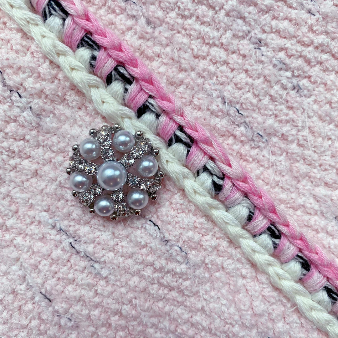 Self-portrait Melange Knit Mini Skirt NEW ARRIVALS