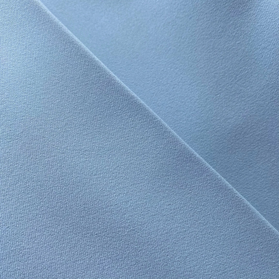 Self-portrait NEW ARRIVALS Light Blue Crepe Trousers