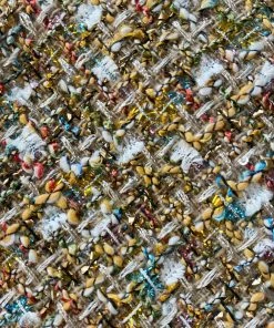 Self-portrait Gold Tinsel Boucle Crop Top NEW ARRIVALS