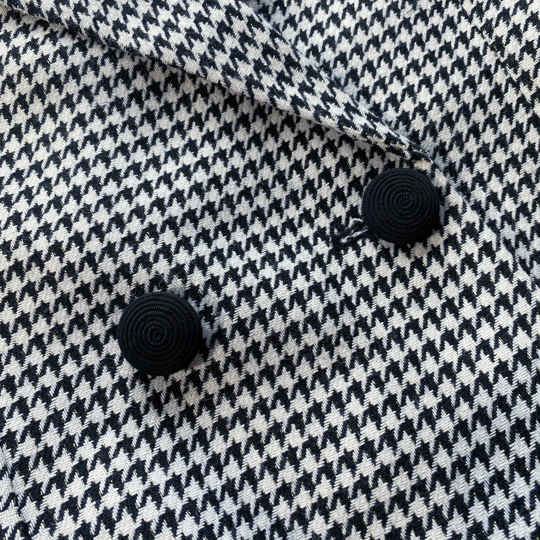 Self-portrait Houndstooth Mini Dress