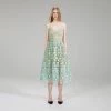 Self-portrait Mint Midi Azaelea Dress NEW ARRIVALS