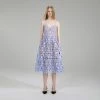 Self-portrait Pastel Blue Midi Azaelea Dress NEW ARRIVALS