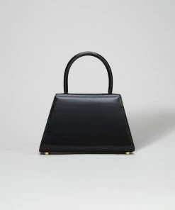 Self-portrait The Bow Mini In Black With Gold Hardware NEW ARRIVALS