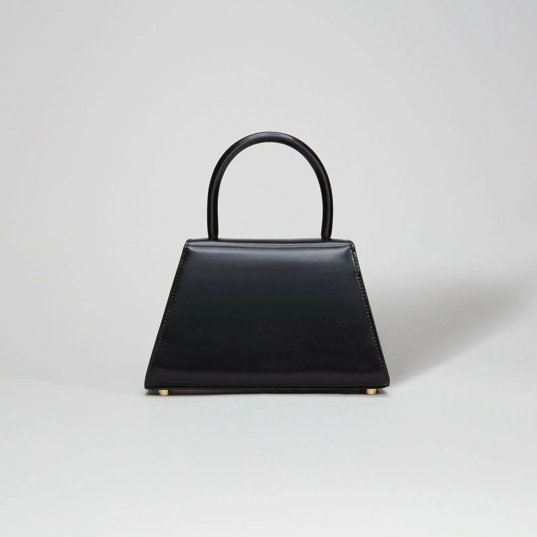 Self-portrait The Bow Mini In Black With Gold Hardware NEW ARRIVALS