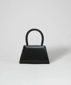 Self-portrait The Bow Micro In Black With Diamanté