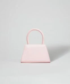 Self-portrait The Bow Micro In Pink With Diamanté NEW ARRIVALS