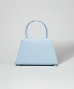 Self-portrait NEW ARRIVALS The Bow Mini In Blue With Diamanté