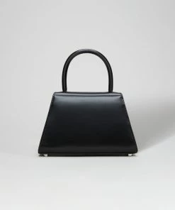 Self-portrait The Bow Mini In Black With Diamanté NEW ARRIVALS