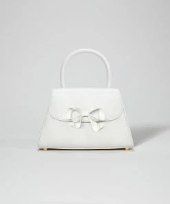 Self-portrait The Bow Mini In White With Enamel