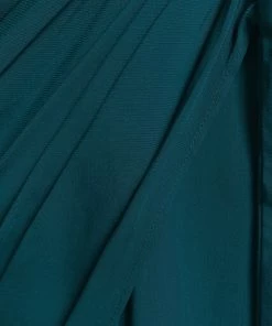 Self-portrait Midi Stretch Crepe Wrap Dress NEW ARRIVALS