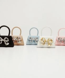 Self-portrait The Bow Mini In White With Enamel