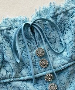 Self-portrait Cotton Lace Midi Dress