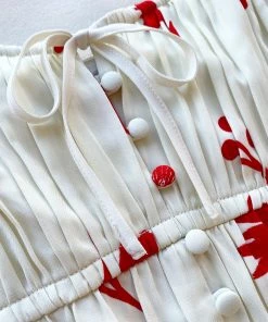 Self-portrait Wild Daisy Print Stretch Crepe Midi Dress READY TO WEAR