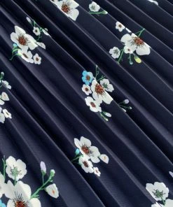 Self-portrait READY TO WEAR Pansy Print Chiffon Cut Out Midi Dress