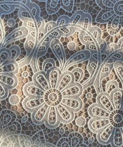 Self-portrait White Floral Guipure Lace Mini Dress READY TO WEAR