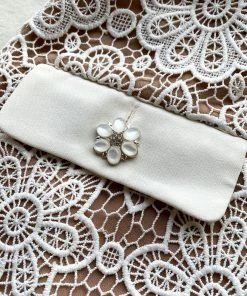 Self-portrait READY TO WEAR Ivory Floral Guipure Mini Skirt