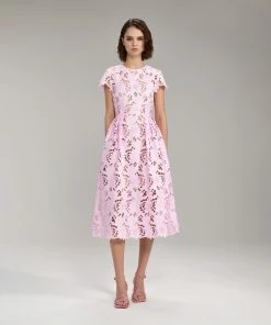 Self-portrait Peony Midi Dress