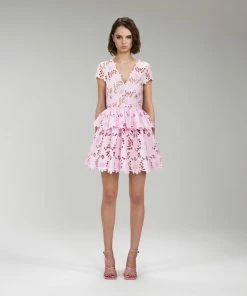 Self-portrait NEW ARRIVALS Peony Mini Dress