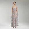 Self-portrait NEW ARRIVALS Embroidered Blossom Tiered Maxi Dress