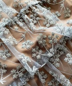 Self-portrait Embroidered Blossom Tiered Midi Dress