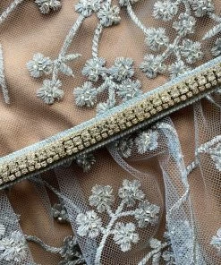 Self-portrait Embroidered Blossom Tiered Midi Dress