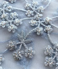 Self-portrait READY TO WEAR Embroidered Blossom Fitted Midi Dress