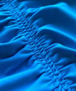 Self-portrait Bright Blue One Shoulder Ruched Mini Dress NEW ARRIVALS