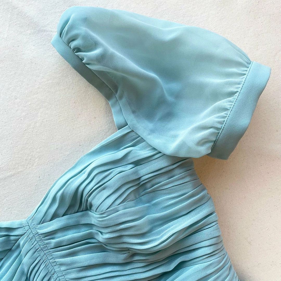 Self-portrait Chiffon Cut Out Mini Dress