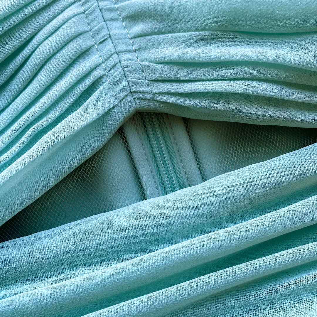 Self-portrait Chiffon Cut Out Mini Dress