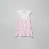Self-portrait KIDS Pink Cotton Guipure Bib Dress