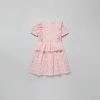 Self-portrait KIDS Pink Lace Frilled Dress